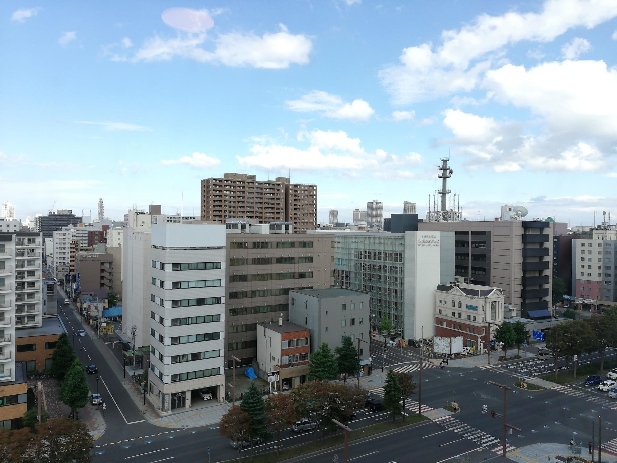 Sapporo Prince Hotel Exterior photo View of the station