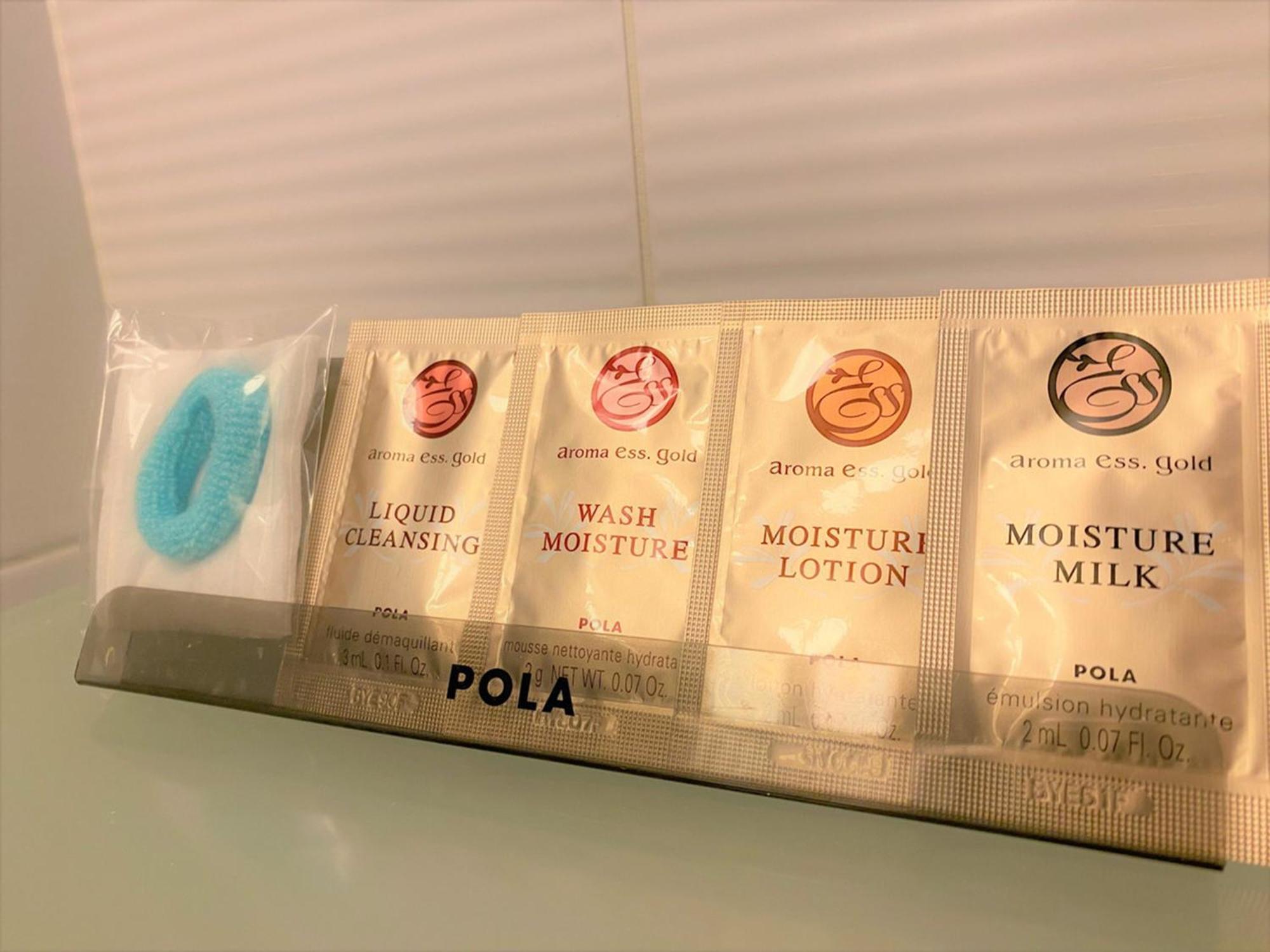 Sapporo Prince Hotel Exterior photo A set of amenities by Pola